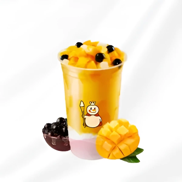 Creamy Mango Boba