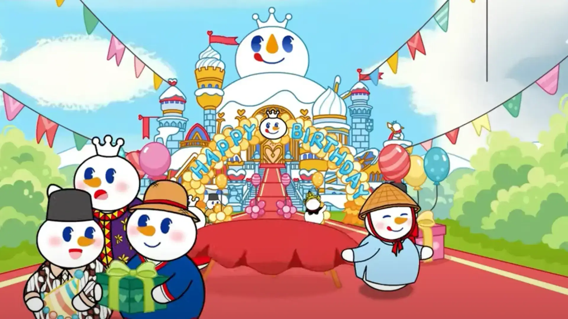 Mixue Snow King Birthday Promotion