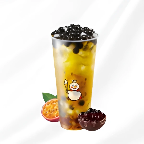 Passion Fruit Bubble Tea